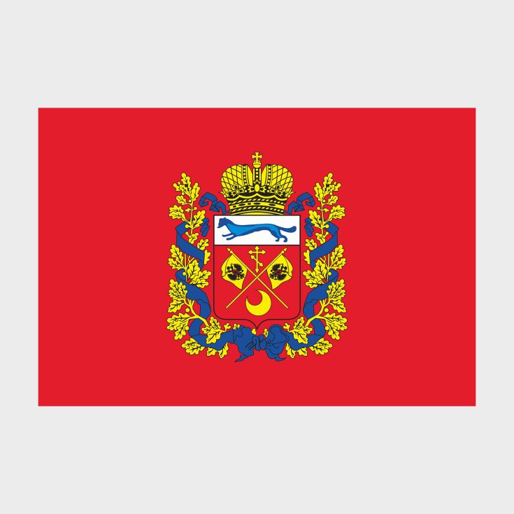 Флаг малый двусторонний, Блэкаут Оренбургская область
