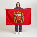 Флаг стандартный двусторонний с подкладкой Оренбургская область