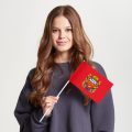 Флаг стандартный двусторонний с подкладкой Оренбургская область