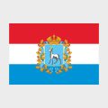 Флаг стандартный односторонний прямая печать Самарская область