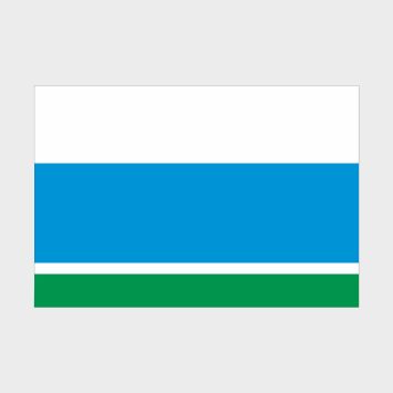Флаг стандартный односторонний Свердловская область