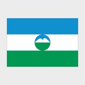 Флаг малый односторонний, Блэкаут Кабардино-Балкарская Республика