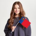 Флаг стандартный двусторонний Кемеровская область — Кузбасс