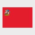 Флаг среднего размера односторонний, прямая печать Московская область
