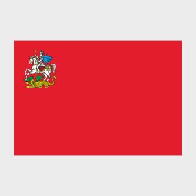 Флаг малый односторонний, Блэкаут Московская область