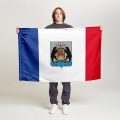 Флаг стандартный двусторонний, Блэкаут Новгородская область