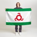 Флаг большой односторонний, Блэкаут Республика Ингушетия