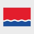 Флаг стандартный односторонний Амурская область