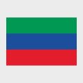 Флаг малый двусторонний, Блэкаут Республика Дагестан