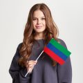 Флаг малый двусторонний, Блэкаут Республика Дагестан