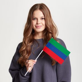 Флаг малый двусторонний, Блэкаут Республика Дагестан