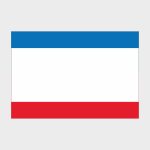 Флаг малый односторонний Республика Крым
