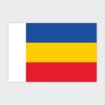 Флаг среднего размера односторонний Ростовская область
