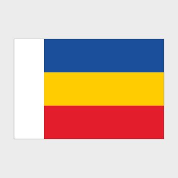 Флаг стандартный односторонний Ростовская область