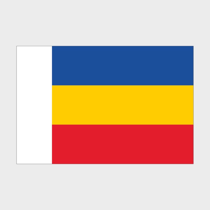 Флаг стандартный двусторонний с подкладкой Ростовская область