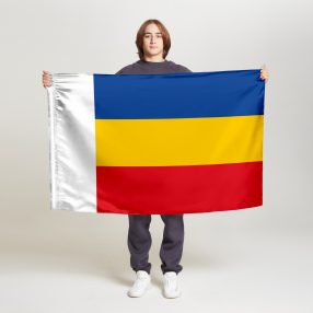 Флаг стандартный двусторонний с подкладкой Ростовская область