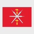 Флаг стандартный двусторонний с подкладкой Тульская область