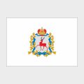 Флаг стандартный односторонний прямая печать Нижегородская область