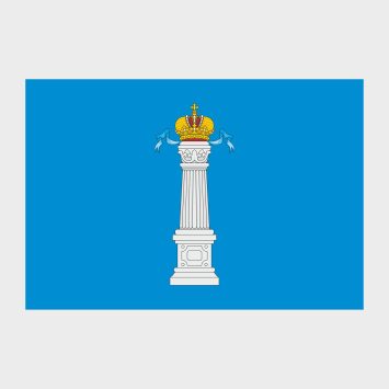 Флаг стандартный односторонний Ульяновская область