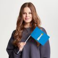 Флаг стандартный двусторонний, Блэкаут Ульяновская область