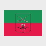 Флаг среднего размера односторонний, прямая печать Запорожье