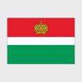 Флаг стандартный двусторонний, Блэкаут Калужская область