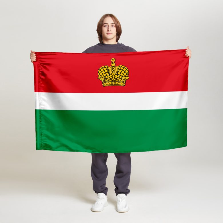 Флаг стандартный двусторонний, Блэкаут Калужская область