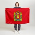 Флаг большой односторонний, Блэкаут Красноярский край