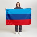 Флаг стандартный односторонний, Блэкаут Луганская Народная Республика (ЛНР)