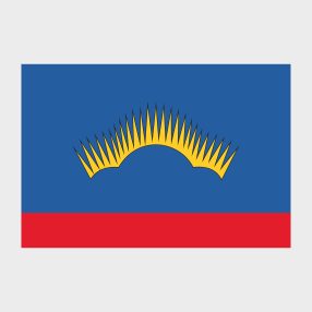 Флаг большой односторонний, Блэкаут Мурманская область