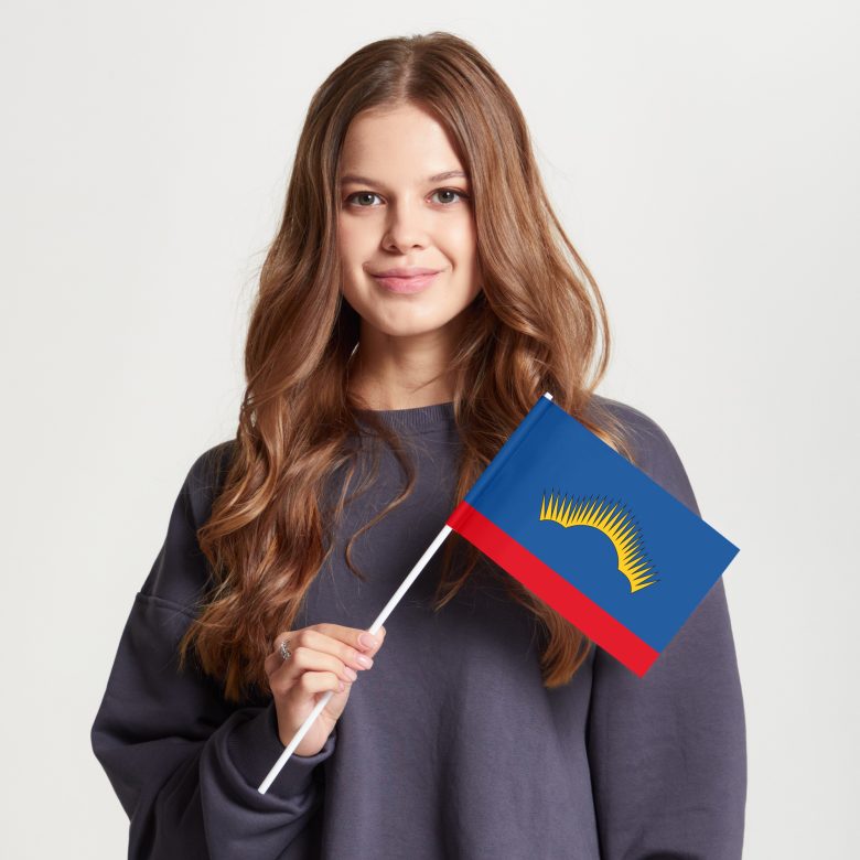 Флаг большой односторонний, Блэкаут Мурманская область