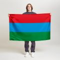 Флаг стандартный односторонний Республика Карелия