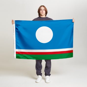 Флаг малый односторонний Республика Саха (Якутия)