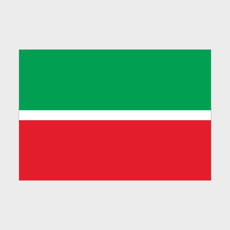 Флаг малый двусторонний с подкладкой Республика Татарстан