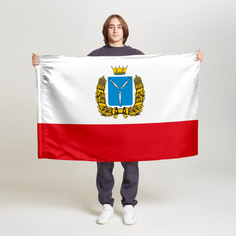 Флаг стандартный односторонний Саратовская область