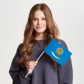Флаг стандартный двусторонний Астраханская область