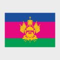 Флаг большой односторонний Краснодарский край