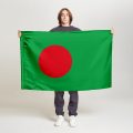 Флаг стандартный двусторонний Бангладеш