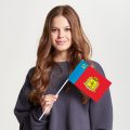 Флаг стандартный двусторонний, Блэкаут Владимирская область