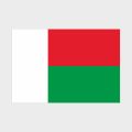 Флаг малый двусторонний Мадагаскар