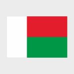 Флаг малый односторонний, Блэкаут Мадагаскар