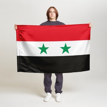 Флаг стандартный односторонний Сирия