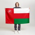 Флаг большой двусторонний, Блэкаут Оман