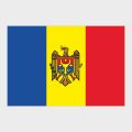 Флаг среднего размера односторонний Молдова
