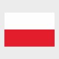 Флаг малый односторонний, Блэкаут Польша