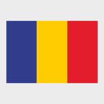 Флаг малый односторонний Румыния