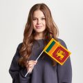 Флаг стандартный двусторонний, Блэкаут Шри-Ланка