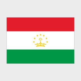 Флаг большой односторонний Таджикистан