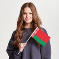 Флаг малый двусторонний, Блэкаут Беларусь