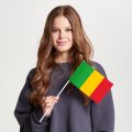 Флаг среднего размера односторонний, прямая печать Сомали